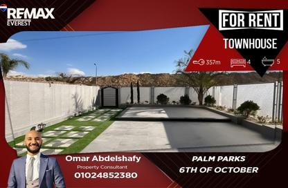 Villa - 4 Bedrooms - 5 Bathrooms for rent in Palm Parks   Palm Hills - South Dahshur Link - 6 October City - Giza