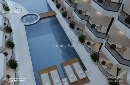 Apartment - 2 Bedrooms - 1 Bathroom for sale in Storia Del Mare - Hurghada Resorts - Hurghada - Red Sea