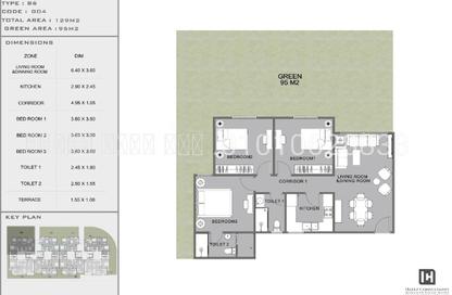 Apartment - 3 - 2 for sale in Okardia - New Obour City - Qalyubia