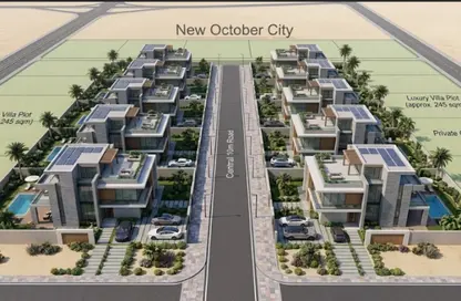 Land - Studio for sale in Green Belt Gate 6 Road - Green Belt - 6 October City - Giza