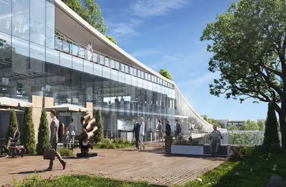 Office Space - Studio - 1 Bathroom for sale in Skyramp - Sheikh Zayed City - Giza