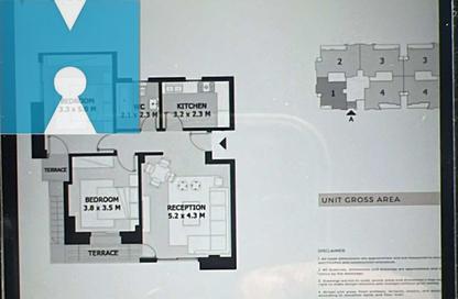 Apartment - 2 Bedrooms - 1 Bathroom for sale in بوابة النعيم - Riviera City - Sheikh Zayed City - Giza