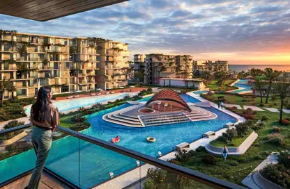 شاليه - 2 غرف نوم - 1 حمام للبيع في منتجعات الساحل الشمالي - الساحل الشمالي