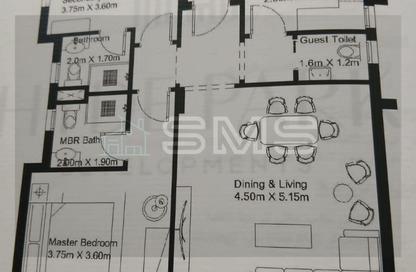 Apartment - 2 Bedrooms - 3 Bathrooms for sale in Garden Residence - Hyde Park - New Cairo City - Cairo