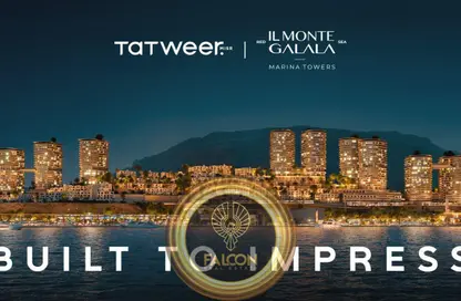 Apartment - 1 Bedroom - 1 Bathroom for sale in IL Monte Galala - Al Ain Al Sokhna - Suez