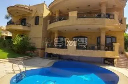 Villa - 5 Bedrooms - 5 Bathrooms for rent in Amr Ibn Al Aas St. - Area E - Ganoob El Acadimia - New Cairo City - Cairo