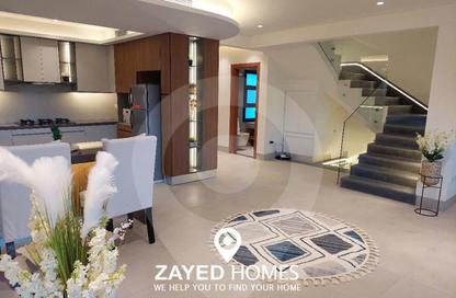 Apartment - 4 Bedrooms - 4 Bathrooms for rent in Patio Al Zahraa - Sheikh Zayed Compounds - Sheikh Zayed City - Giza