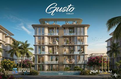 Apartment - 2 Bedrooms - 2 Bathrooms for sale in Marseilia Beach 5 - Ras Al Hekma - North Coast Apartment - 2 Bedrooms - 2 Bathrooms for sale in Marseilia Beach 5 - Ras Al Hekma - North Coast