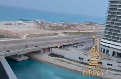 شقة - 2 غرف نوم - 2 حمامات للبيع في نورث ايدج تاورز - مدينة العلمين الجديدة - العلمين - الساحل الشمالي