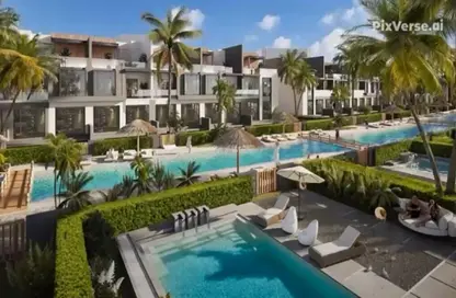 Townhouse - 4 Bedrooms - 4 Bathrooms for sale in Sage Lakes Residence - New Capital City - Cairo