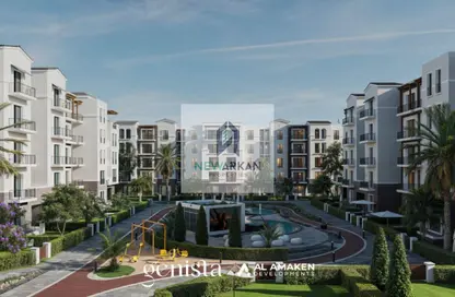 شقة - 2 غرف نوم - 2 حمامات للبيع في جينيستا - مدينة زايد الجديدة - الشيخ زايد - الجيزة
