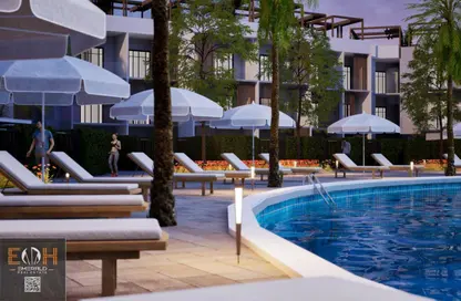 Apartment - 1 Bedroom - 1 Bathroom for sale in Jasmine Palace Resort - Hurghada Resorts - Hurghada - Red Sea