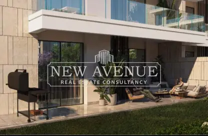 Apartment - 3 Bedrooms - 2 Bathrooms for sale in El Patio Riva - The 6th Settlement - New Cairo City - Cairo