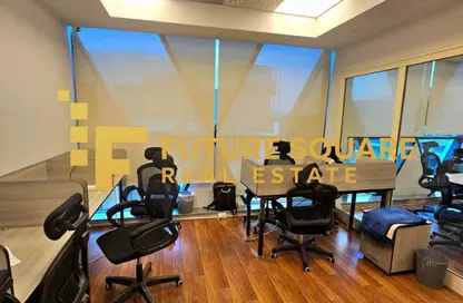 Office Space - 3 Bedrooms - 2 Bathrooms for rent in Cairo Business Plaza - North Teseen St. - The 5th Settlement - New Cairo City - Cairo