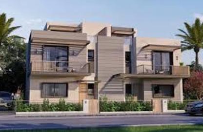 Townhouse - 3 Bedrooms - 3 Bathrooms for sale in Garden Lakes - 6 October Compounds - 6 October City - Giza