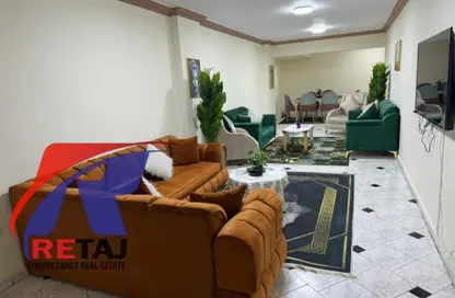 Apartment - 3 Bedrooms - 2 Bathrooms for rent in Al Tayaran St. - El Tawfik City - Nasr City - Cairo