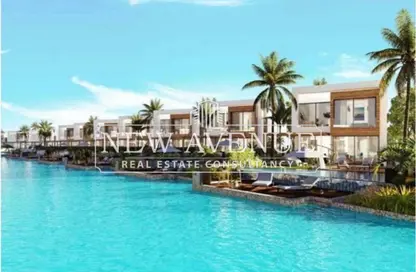 Chalet - 2 Bedrooms - 3 Bathrooms for sale in Hacienda Waters - Qesm Ad Dabaah - North Coast