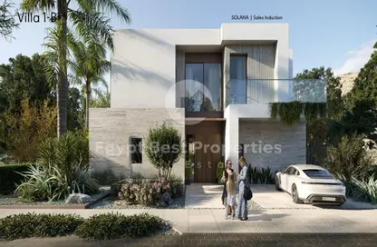 منزل مزدوج - 4 غرف نوم - 4 حمامات للبيع في سولانا - مدينة زايد الجديدة - الشيخ زايد - الجيزة