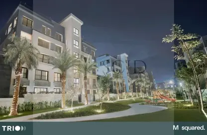 Apartment - 2 Bedrooms - 2 Bathrooms for sale in TRIO - 5th Settlement Compounds - The 5th Settlement - New Cairo City - Cairo
