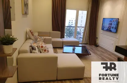 Apartment - 1 Bedroom - 2 Bathrooms for rent in Garden Residence - Hyde Park - New Cairo City - Cairo