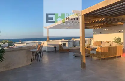 (بنتهاوس  (روف - 4 غرف نوم - 4 حمامات للايجار في الماظه باي - قسم مرسي مطروح - الساحل الشمالي