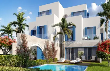 Twin House - 3 Bedrooms - 4 Bathrooms for sale in The Med - Ras Al Hekma - North Coast Twin House - 3 Bedrooms - 4 Bathrooms for sale in The Med - Ras Al Hekma - North Coast