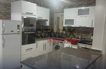 Apartment - 2 Bedrooms - 2 Bathrooms for rent in Al Khamayel city - Sheikh Zayed Compounds - Sheikh Zayed City - Giza
