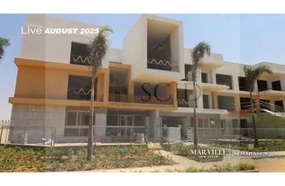 Apartment - 3 Bedrooms - 3 Bathrooms for sale in MarVille New Zayed - New Zayed City - Sheikh Zayed City - Giza