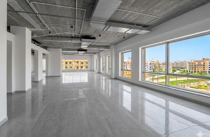 Office Space - Studio - 3 Bathrooms for rent in North Teseen St. - The 5th Settlement - New Cairo City - Cairo