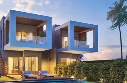 منزل مزدوج - 3 غرف نوم - 3 حمامات للبيع في ذا جروف - العين السخنة - السويس