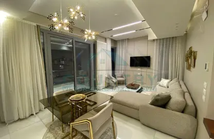 Apartment - 1 Bedroom - 2 Bathrooms for rent in Aljazi Marriott Residences - Mohamed Naguib Axis - North Investors Area - New Cairo City - Cairo