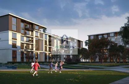 Apartment - 2 Bedrooms - 1 Bathroom for sale in Tesla Residence - Al Wahat Road - 6 October City - Giza