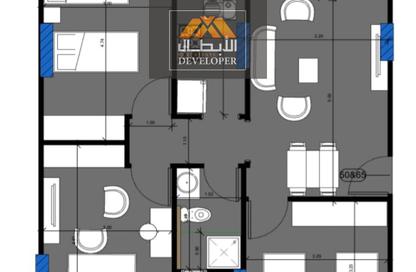 Apartment - 3 Bedrooms - 1 Bathroom for sale in El Hegaz Gate Abtal - El Hegaz District - Hurghada - Red Sea