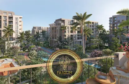 شقة - 3 غرف نوم - 2 حمامات للبيع في اللوتس الجنوبي - حى اللوتس - مدينة القاهرة الجديدة - القاهرة