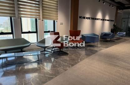 Office Space - Studio - 2 Bathrooms for rent in Mohamed Naguib Axis - Abou El Houl - New Cairo City - Cairo