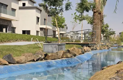 Twin House - 3 Bedrooms - 3 Bathrooms for sale in Creek Town - The 1st Settlement - New Cairo City - Cairo