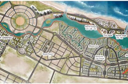 Apartment - 2 Bedrooms - 2 Bathrooms for sale in Downtown - New Alamein City - Al Alamein - North Coast