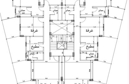 دوبلكس - 4 غرف نوم - 3 حمامات للبيع في شارع النوادي - حدائق اكتوبر - مدينة 6 أكتوبر - الجيزة