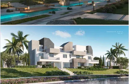 تاون هاوس - 3 غرف نوم - 4 حمامات للبيع في ريفرز - مدينة زايد الجديدة - الشيخ زايد - الجيزة