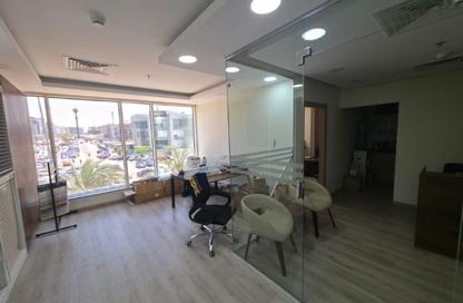 Office Space - Studio - 1 Bathroom for rent in Cairo Business Plaza - North Teseen St. - The 5th Settlement - New Cairo City - Cairo
