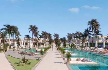 Chalet - 3 Bedrooms - 3 Bathrooms for sale in Hacienda West - Ras Al Hekma - North Coast