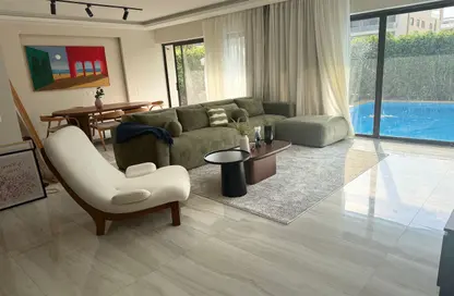 Apartment - 3 Bedrooms - 3 Bathrooms for rent in Lake View Residence - 5th Settlement Compounds - The 5th Settlement - New Cairo City - Cairo