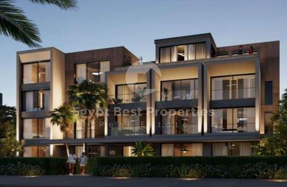 Apartment - 2 Bedrooms - 2 Bathrooms for sale in Palm Hills New Cairo - 5th Settlement Compounds - The 5th Settlement - New Cairo City - Cairo