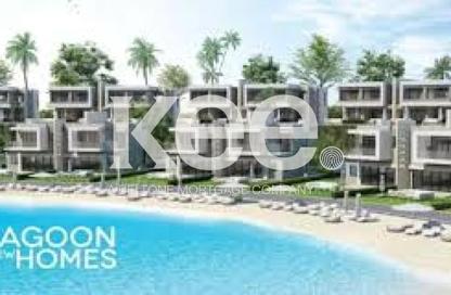 Chalet - 2 Bedrooms - 3 Bathrooms for sale in Azha North - Ras Al Hekma - North Coast