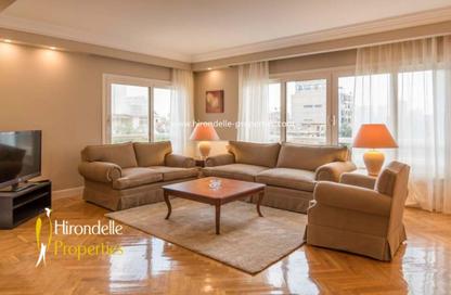 Apartment - 2 Bedrooms - 2 Bathrooms for rent in Hassan Assem St. - Zamalek - Cairo