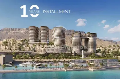 Hotel Apartment - Studio - 1 Bathroom for sale in IL Monte Galala - Al Ain Al Sokhna - Suez