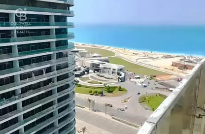 شاليه - غرفة نوم - 1 حمام للبيع في نورث ايدج تاورز - مدينة العلمين الجديدة - العلمين - الساحل الشمالي