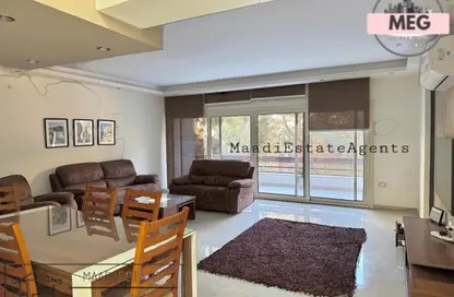 Apartment - 2 Bedrooms - 2 Bathrooms for rent in Sarayat Al Maadi - Hay El Maadi - Cairo