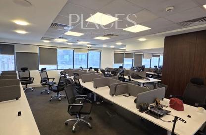 Office Space - Studio - 2 Bathrooms for rent in V90 - North Teseen St. - The 5th Settlement - New Cairo City - Cairo