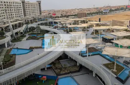 Apartment - 1 Bedroom - 1 Bathroom for rent in American University Housing District - 5th Settlement Compounds - The 5th Settlement - New Cairo City - Cairo